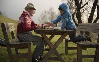 Opa und Jakob vom Himbeernest
