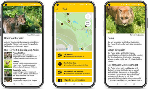 Tierisch Coole Quizapp der Tierwelt Herberstein