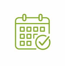 Icon als Symbol für die Terminfixierung - generiert mit ChatGPT.