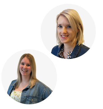 Magdalena & Isabella - Ihre Ansprechpartnerinnen bei crosseye Marketing
