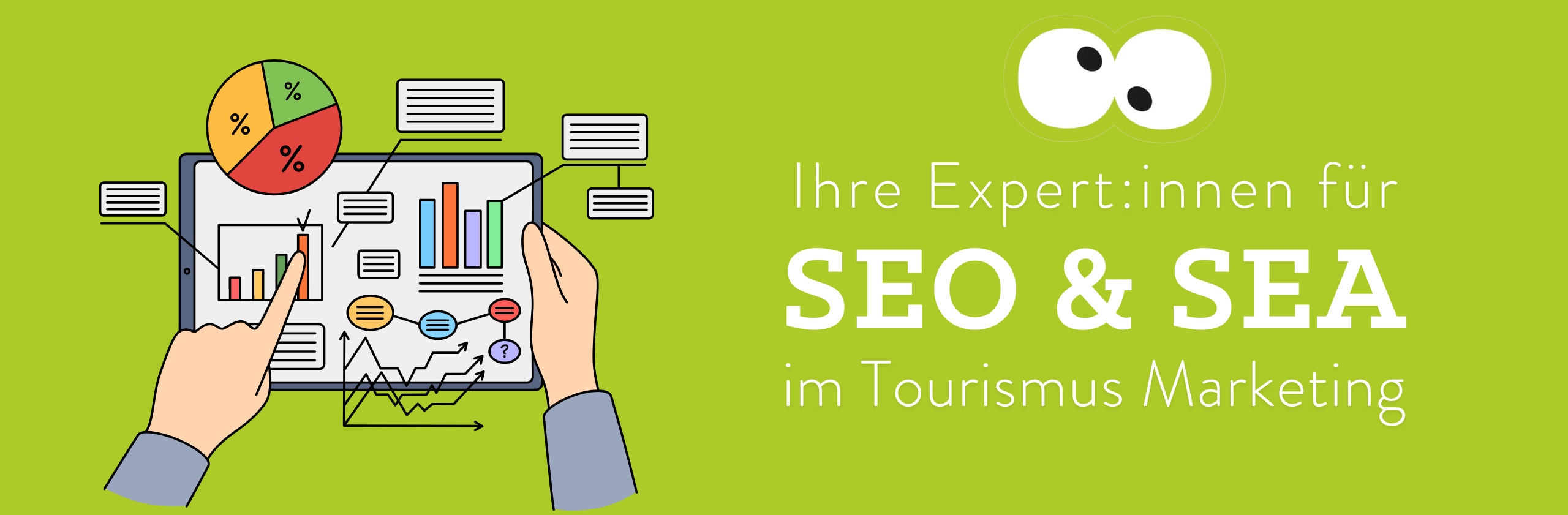 crosseye Marketing - Ihre Expert:innen in SEO & SEA im Tourismusmarketing