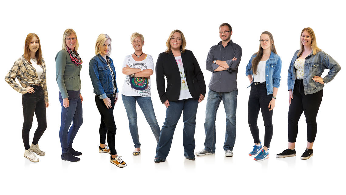 Das Team von crosseye Marketing