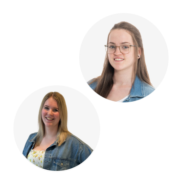 Laura & Magdalena - Ihre Ansprechpartnerinnen bei crosseye Marketing
