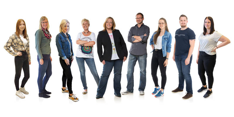 Das Team von crosseye Marketing
