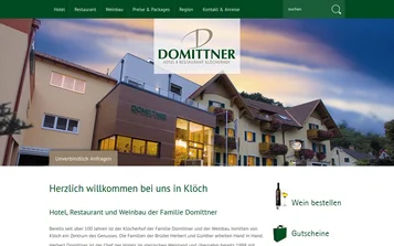 *** Hotel Restaurant Domittner Klöcherhof