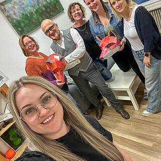 crosseye Team beim Workshop mit Harald Denifle.