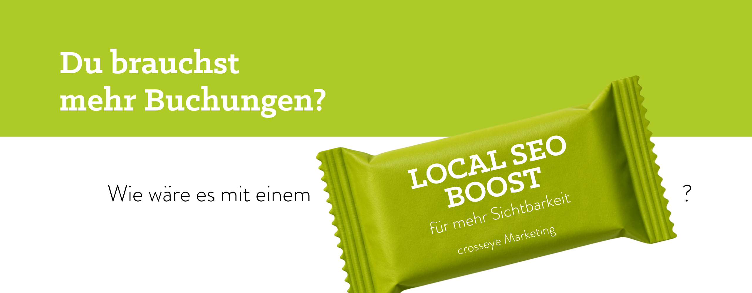 Local SEO Boost von crosseye Marketing.