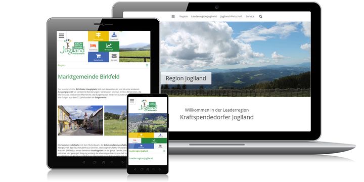 Kraftspendedörfer und Joglland Wirtschaft